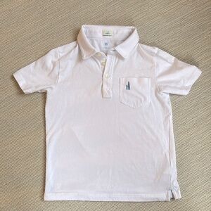 Johnnie-O white polo - size 7